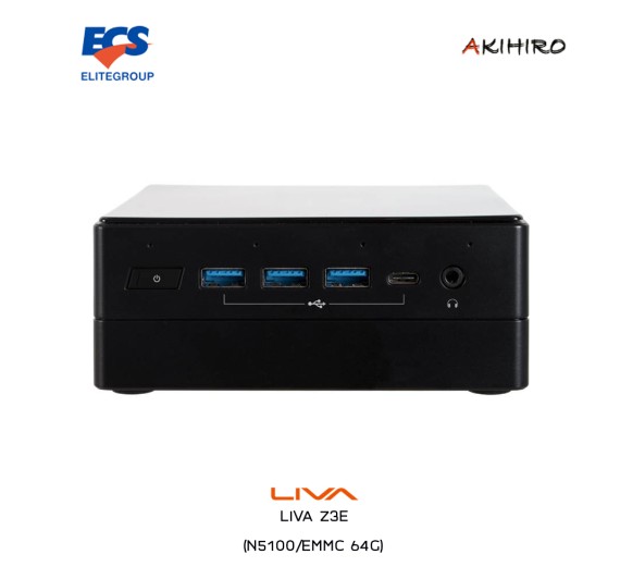 MINIPC (มินิพีซี) ECS LIVA Z3E (N5100/EMMC 64G)